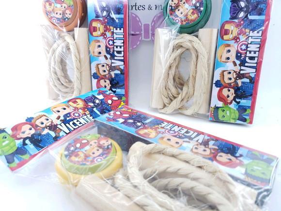 Kit Diversão Personalizado Heróis