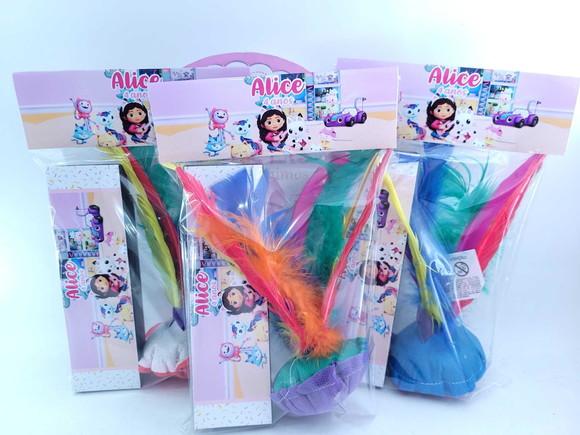 Kit Diversão Peteca e Dominó Casa Mágica Lembrancinha