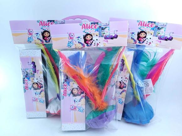 Kit Diversão Peteca e Dominó Casa Mágica Lembrancinha