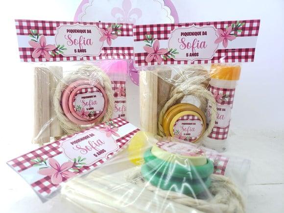 Kit Diversão Piquenique Corda e Bolha