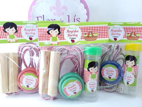Kit Diversão Piquenique Corda e Bolha