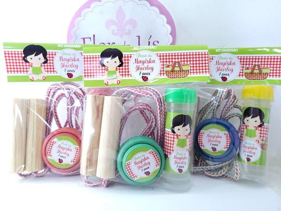 Kit Diversão Piquenique Corda e Bolha