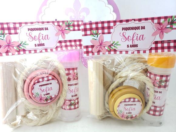 Kit Diversão Piquenique Corda e Bolha