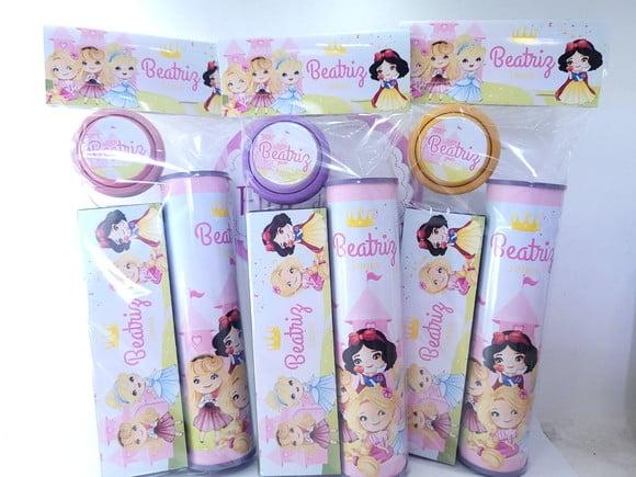 Kit Diversão Princesas Pega Varetas e Ioiô Lembrancinha