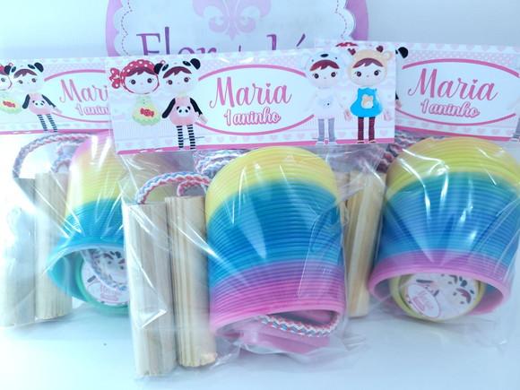 Kit Divertido Bonecas Metoo Lembrancinha Mola Corda Ioiô