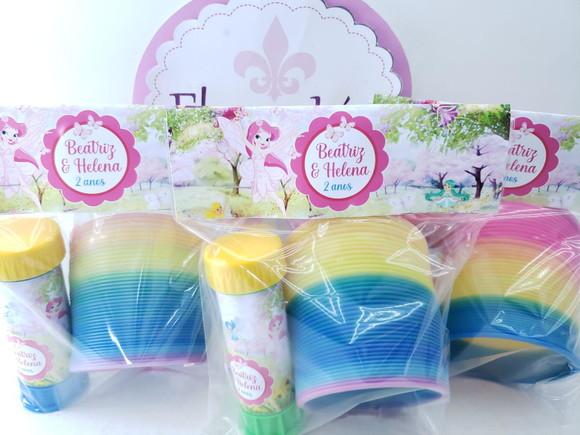 Kit Divertido Mola e Bolha Jardim Encantado das Fadas