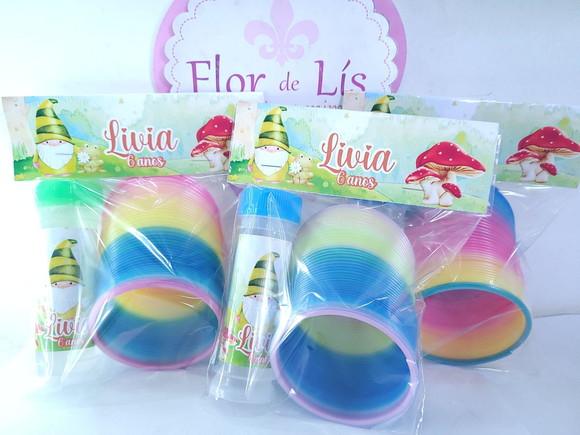 Kit Divertido Mola e Bolha Jardim Encantado Gnomos e Duendes