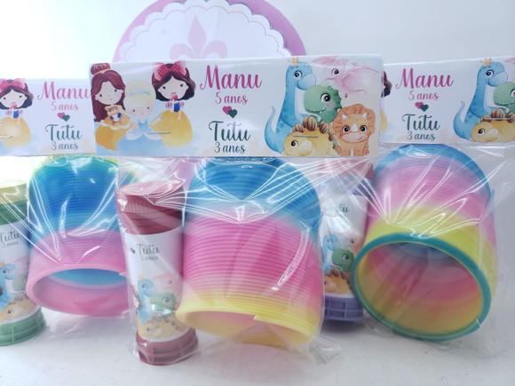 Kit Divertido Mola e Bolha Princesas e Dinossauros