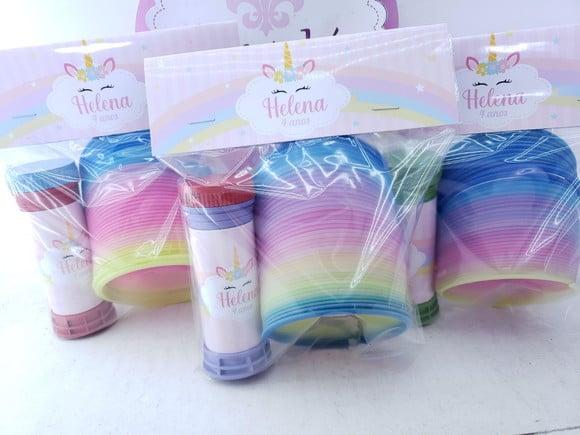 Kit Divertido Mola e Bolha Unicórnio