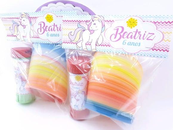 Kit Divertido Mola e Bolha Unicórnio