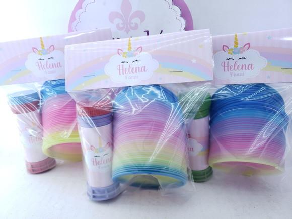Kit Divertido Mola e Bolha Unicórnio