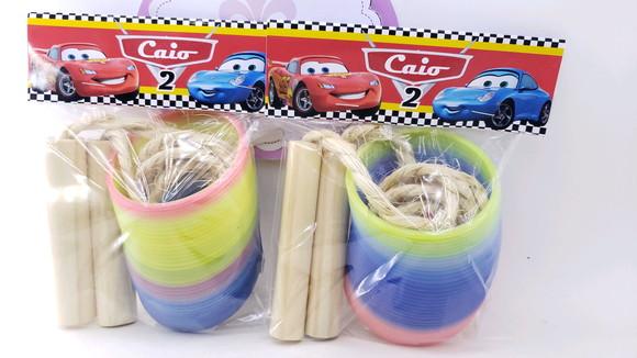 Kit Divertido Mola e Corda Carros