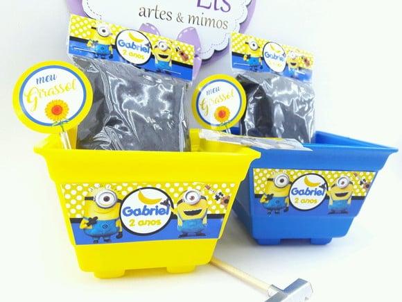 Kit Ecológico Plantação Minions