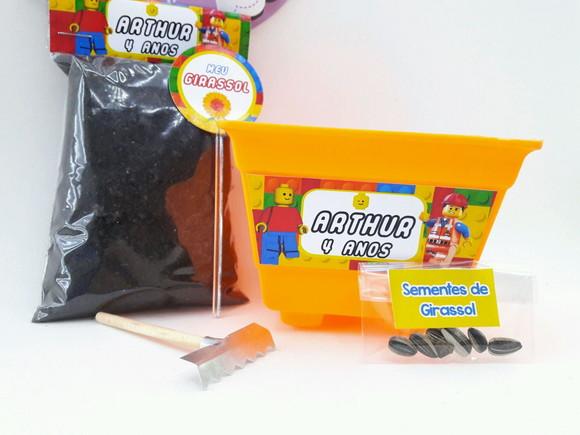 Kit Ecológico Plantação Lego