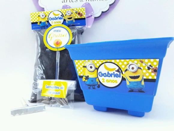 Kit Ecológico Plantação Minions