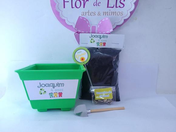 Kit Ecológico Plantio Meio Ambiente Reciclagem Lembrancinha