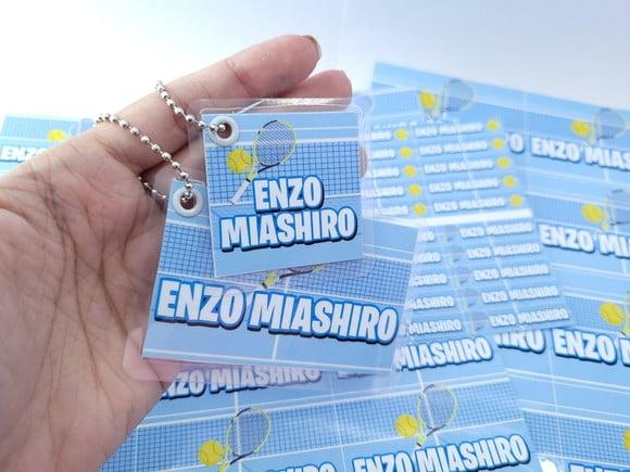 Kit Etiqueta Escolar Esportes Chaveiro Mochila e Lancheira