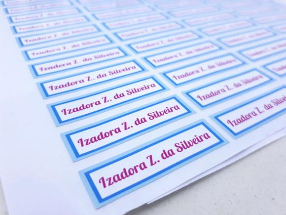 Kit Etiqueta Escolar Frozen