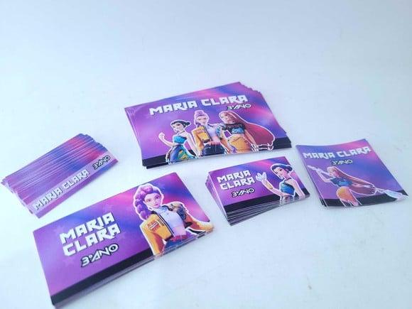 Kit Etiqueta Escolar Menininha Loira Volta às Aulas