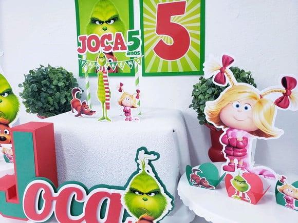 Kit Festa em Casa o Grinch