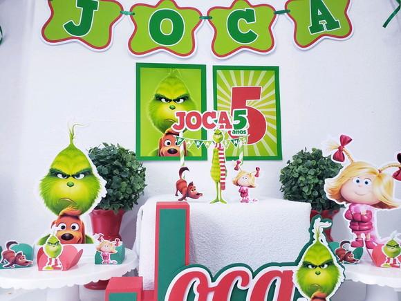 Kit Festa em Casa o Grinch