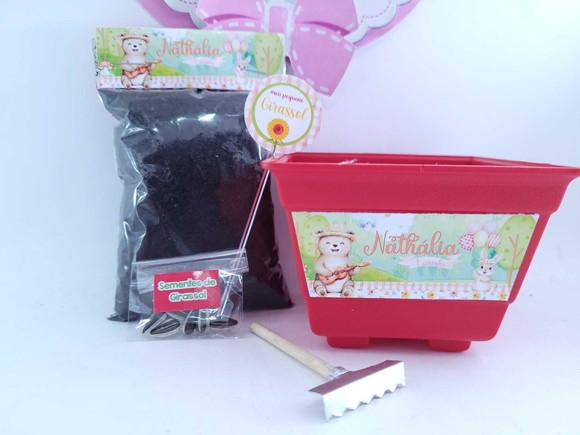 Kit Jardim Bosque Encantado Menina Plantio