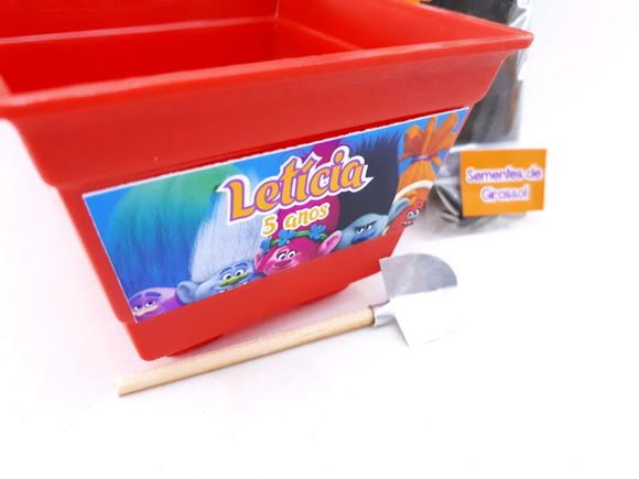 Kit Jardim Lembrancinha Trolls