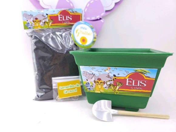 Kit Jardim Plantação Guarda do Leão