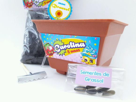 Kit Jardim Plantação Shopkins