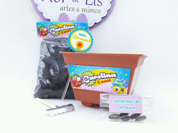 Kit Jardim Plantação Shopkins