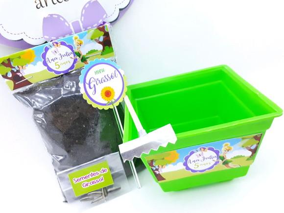 Kit Jardim Plantação Tinker Bell Sininho