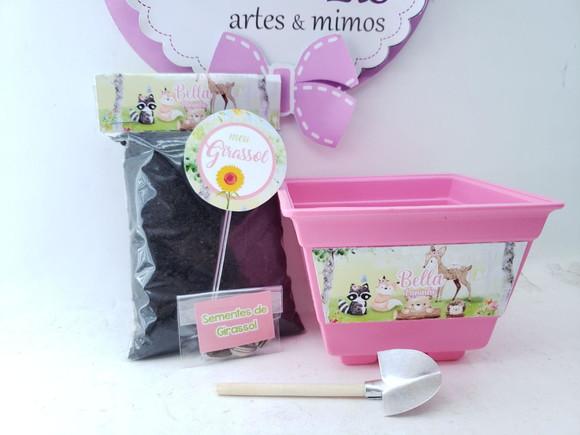 Kit Jardinagem Bosque Encantado Menina Plantação