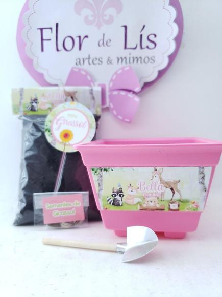 Kit Jardinagem Bosque Encantado Menina Plantação
