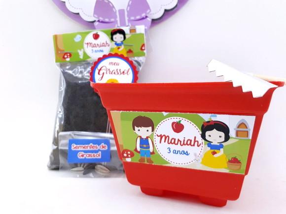 Kit Jardinagem Branca de Neve