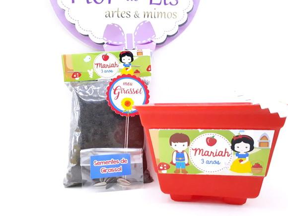 Kit Jardinagem Branca de Neve