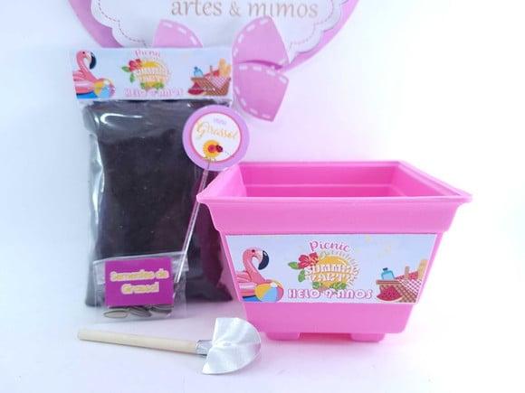 Kit Jardinagem Festa de Verão Lembrancinha