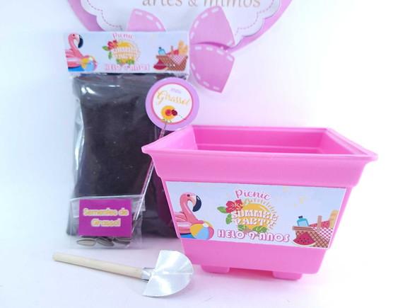 Kit Jardinagem Festa de Verão Lembrancinha