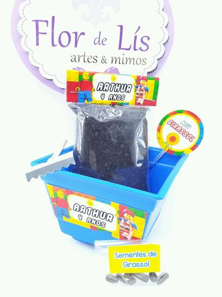 Kit Jardinagem Lego Personalizado