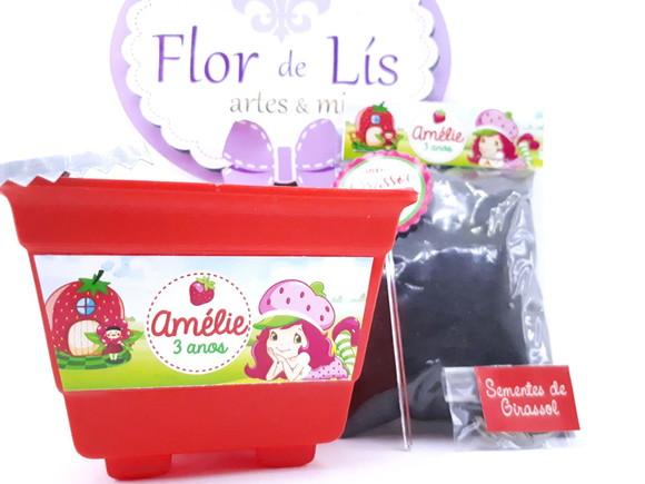 Kit Jardinagem Lembrancinha Moranguinho