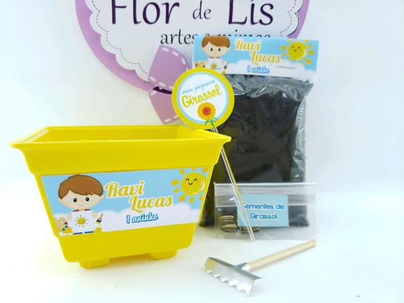 Kit Jardinagem Meu Raio de Sol
