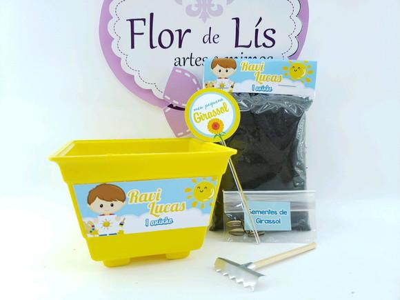 Kit Jardinagem Meu Raio de Sol