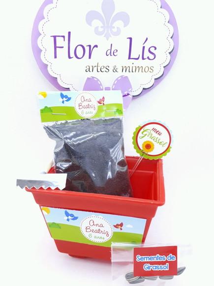 Kit Jardinagem Passarinhos