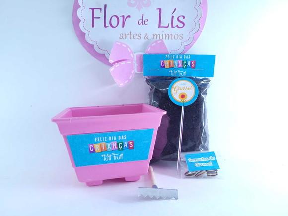 Kit Jardinagem Plantação Brinde Dia das Crianças Empresa