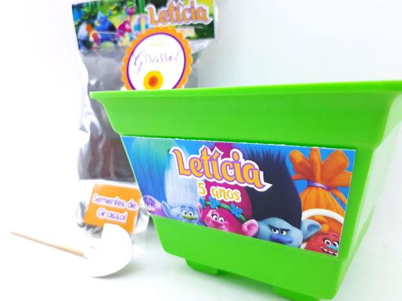 Kit Jardinagem Plantação Trolls