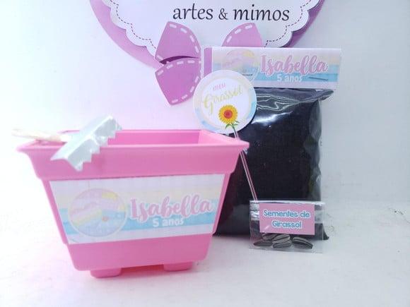 Kit Jardinagem Pop It Candy Color Plantio