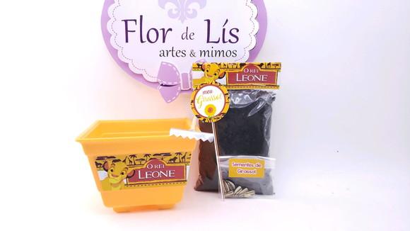 Kit Jardinagem Plantio o Rei Leão