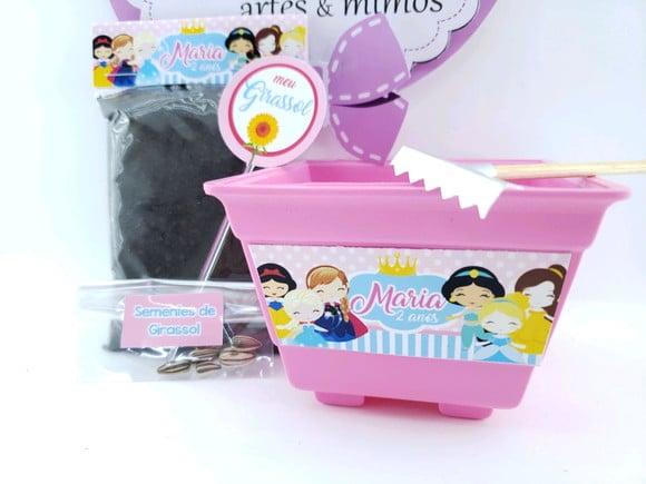 Kit Jardinagem Princesas Cute