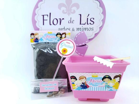 Kit Jardinagem Princesas Cute