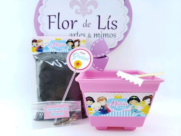 Kit Jardinagem Princesas Cute