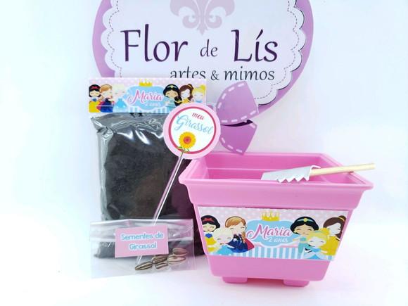 Kit Jardinagem Princesas Cute